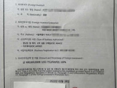 새톱, 홍콩 유명 피규어 브랜드의 한국 투자법인 설립 지원